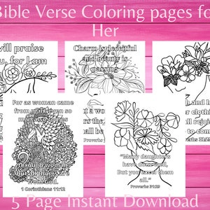 Bible Verse Coloring Pages for Women, Coloring pages Flowers, Scripture Coloring Pages, Christian Coloring Pages, Bible Coloring Pages