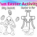 Silly Rabbit Easter is for Jesus Coloring Sheet, Easter Coloring Page ...