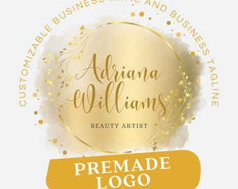 Premade Beauty Salon Logo, Boutique Logo Design (Digital File)