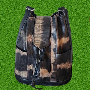 Ankara Tasche - Vintage Tasche, handgefertigte Leder und Umhängetasche mit afrikanischem Druck - Frauentaschen -Boho Tasche - Geschenk für Sie, Weihnachtsgeschenk
