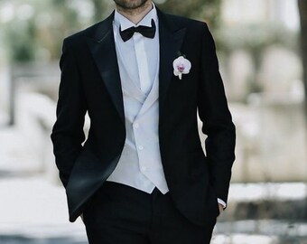 MEN SUIT - Men 3 Piece Suit - Designer Men Suit - Elegant Men Suit - Elegant Fashion Suit - Luxury Wedding Dress - Wedding Wear Suit