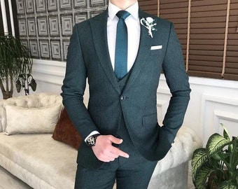 MEN SUIT - Men Dashing Suit - Party Wear Clothing - Elegant Men Suit - Men Wedding Clothing - Men Wedding Suit - Wedding Attire Suit