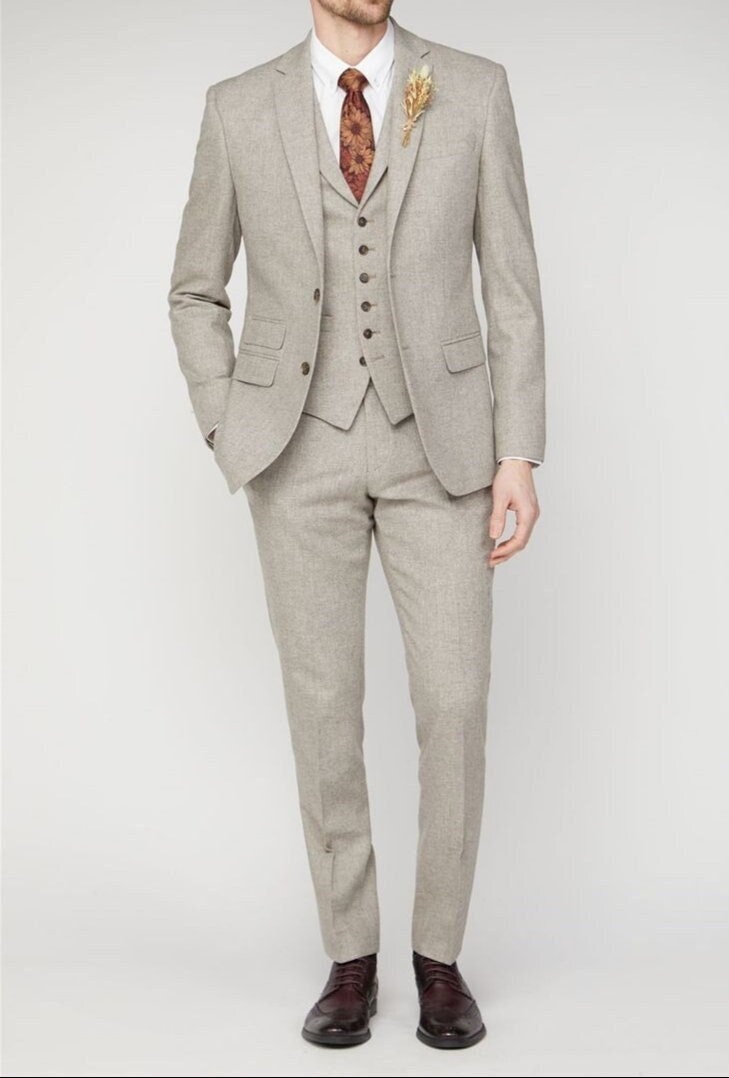 MEN LINEN SUIT Linen Wedding Suit Linen Wedding Wear - Etsy