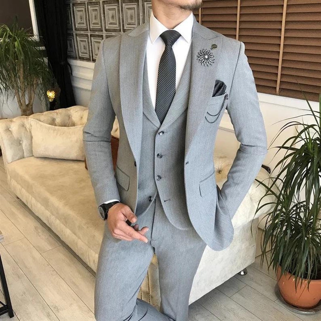 MEN WEDDING CLOTHING Men Suit Men Three Piece Suit Men Party Suit Men Formal  Suit Formal Fashion Suit Men Prom Suit 