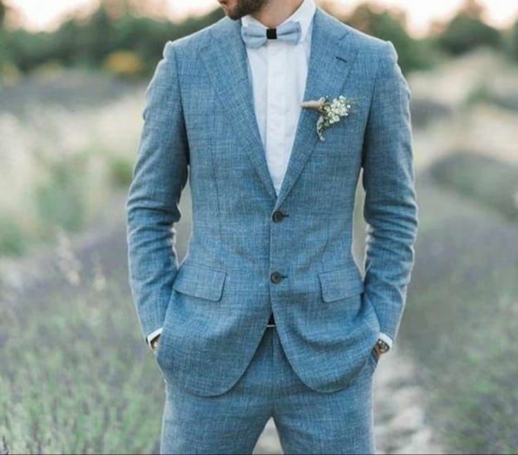 Men's Suits Clearance Sale Olive White & Light Blue ~ Sky Baby Blue