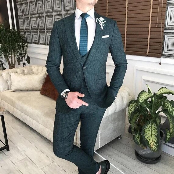 MEN SUIT Men Dashing Suit Party Wear Clothing Elegant Men Suit Men