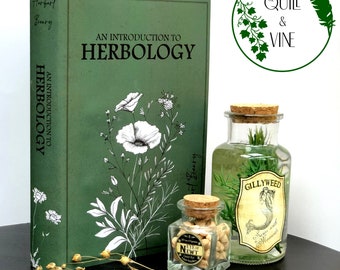 HERBOLOGY Printable book cover