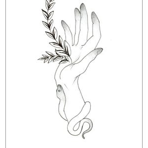 Card to set an intention, inspiring message, personal development, postal format. Allow the change, embrace your new potential.