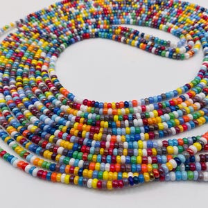 60 inches long. belly chain,tie on waistbeads, traditional Waistbeads, African waist beads, weight loss Waistbeads. waistband, summer vibes.