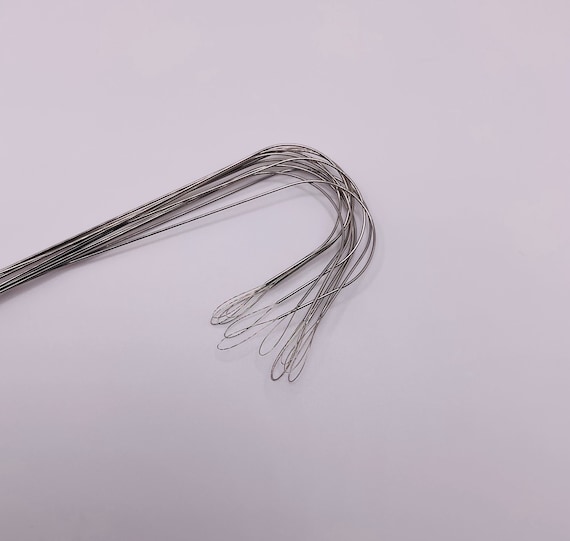 Curved Beading Needles, Large Eye Needles for Jewelry Making