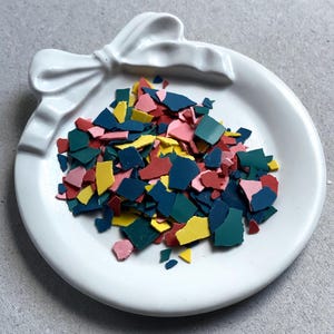 Jesmonite Terrazzo Chips | Terrazzo Colors for Jesmonite | Blue, Green, Pink, Yellow, Red Terrazzo