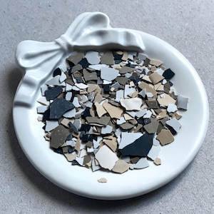 Jesmonite Terrazzo Chips | Terrazzo Colors for Jesmonite | Black, Beige, Brown, Grey Terrazzo