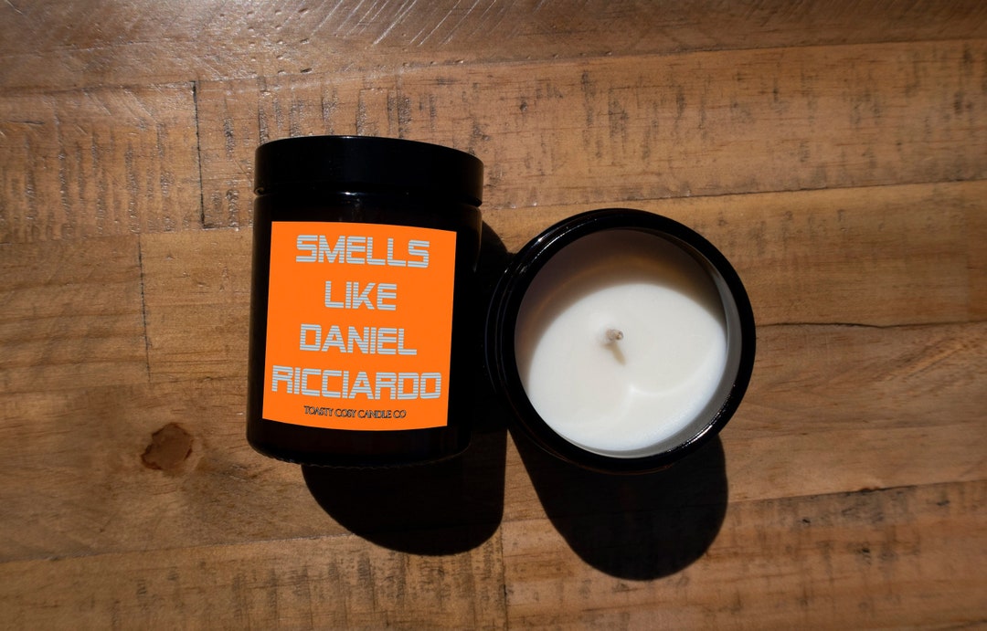 Smells Like Daniel Ricciardo Candle Birthday Gift Funny Candle