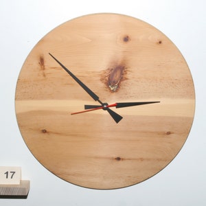 Swiss stone pine clock Swiss stone pine