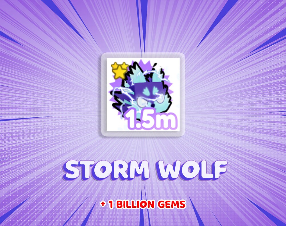 PSX Storm Wolf T3 Exclusive Pet Etsy