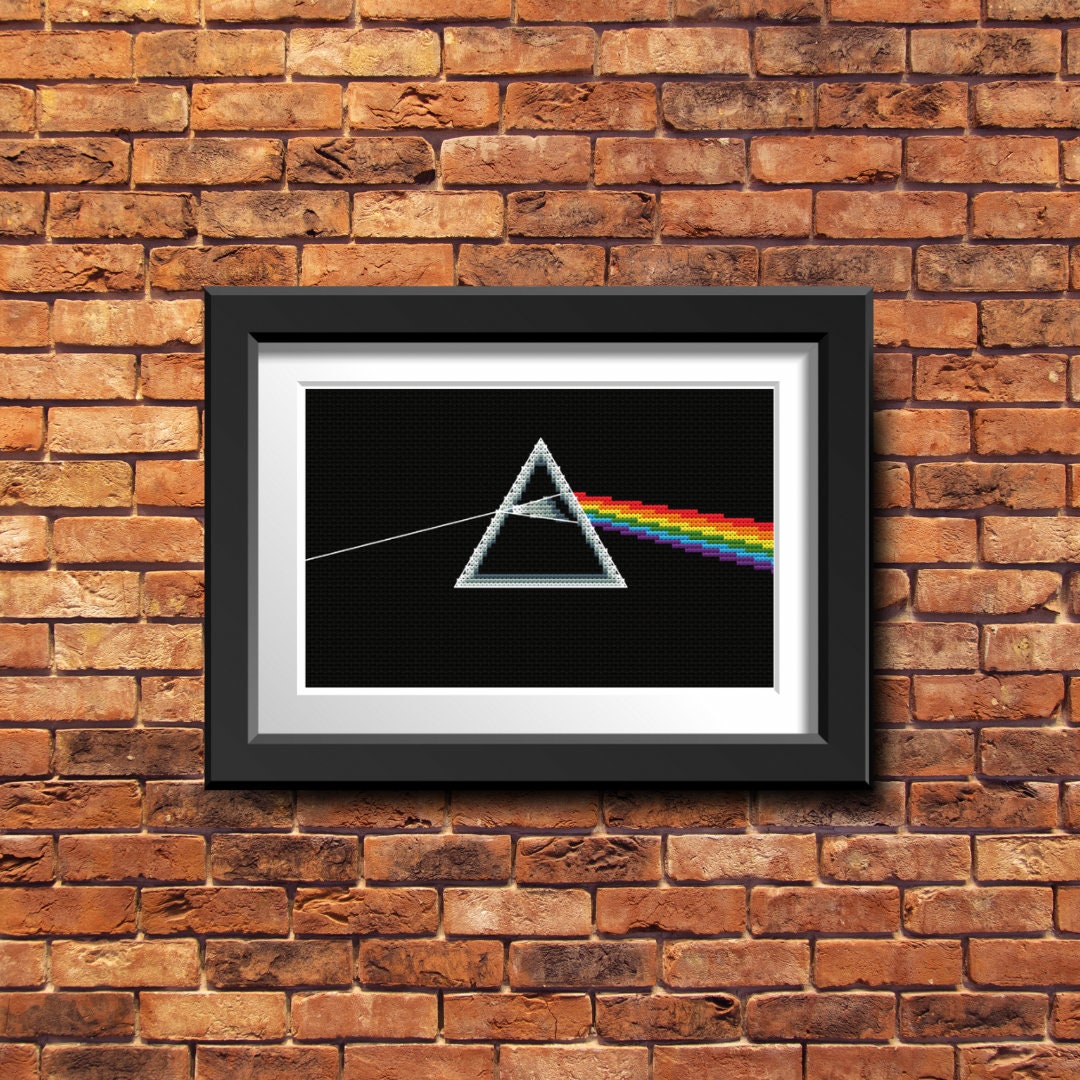 Pink Floyd Cross Stitch Pattern, Embroidery Pattern - Etsy
