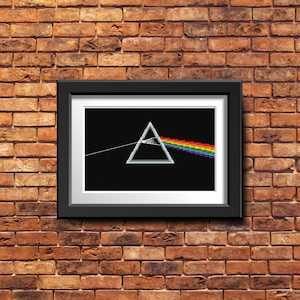 Pink Floyd Cross Stitch Pattern, Embroidery Pattern