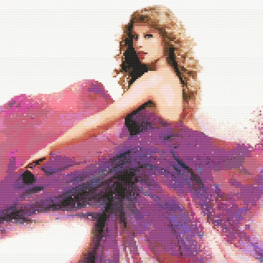 Speak Now Taylor Swifts Cross Stitch Pattern Embroidery Etsy México