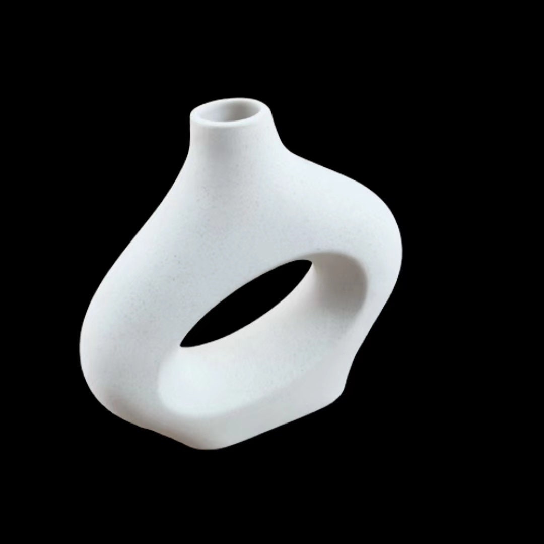 New Circular Hollow Ceramic Form Planter Silicone Mould,planter Ceramic Form,for Making Unique