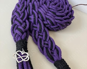 Personalized Handfasting Cord,Customize wedding Purple Handfast,Celtic ceremony-Pagan wedding Ceremony-Viking Bride Hand fasting Gift