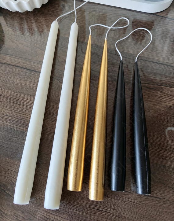 Candle mold,Taper Pillar Candle mould,for making home decor