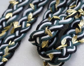 Custom Handfasting Cord in Your Colors,Celtic Ceremony,Irish Tradition Hand Fasting,Viking Wedding Cord,Option to Personalize with Pendants