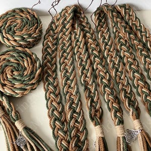 Personalized Handfasting Cord,Tradition Celtic Wedding Cord,Viking Fall wedding Handfasting Cord,Irish Hand fasting,Norse Hand fasting Gift