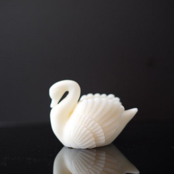 Swan aromatherapy candle silicone mold for Handmade Unique in memory candlelight dinner Desktop Decoration