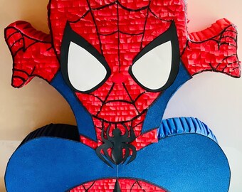 abrelatas A tientas Melancólico Pinata Spiderman party Spider-man piñatas personalizadas - Etsy España