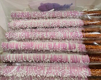 Custom Chocolate Covered Pretzels