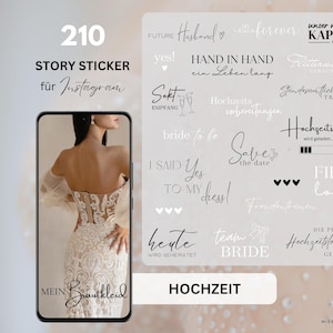 Insta Story Sticker Hochzeit | digitale Sticker Hochzeit | Hochzeitsvorbereitung Sticker | Hochzeitsplanung Sticker | Instagram Sticker Love