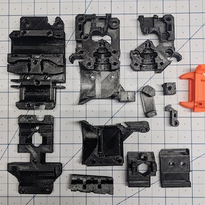 Prusa i3 MK3s+ R4/R6 Extruder Printed parts