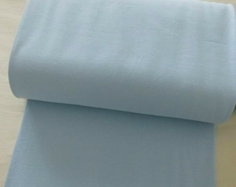 Poignets Tissu des poignets Poignets en maille fine Bleu clair