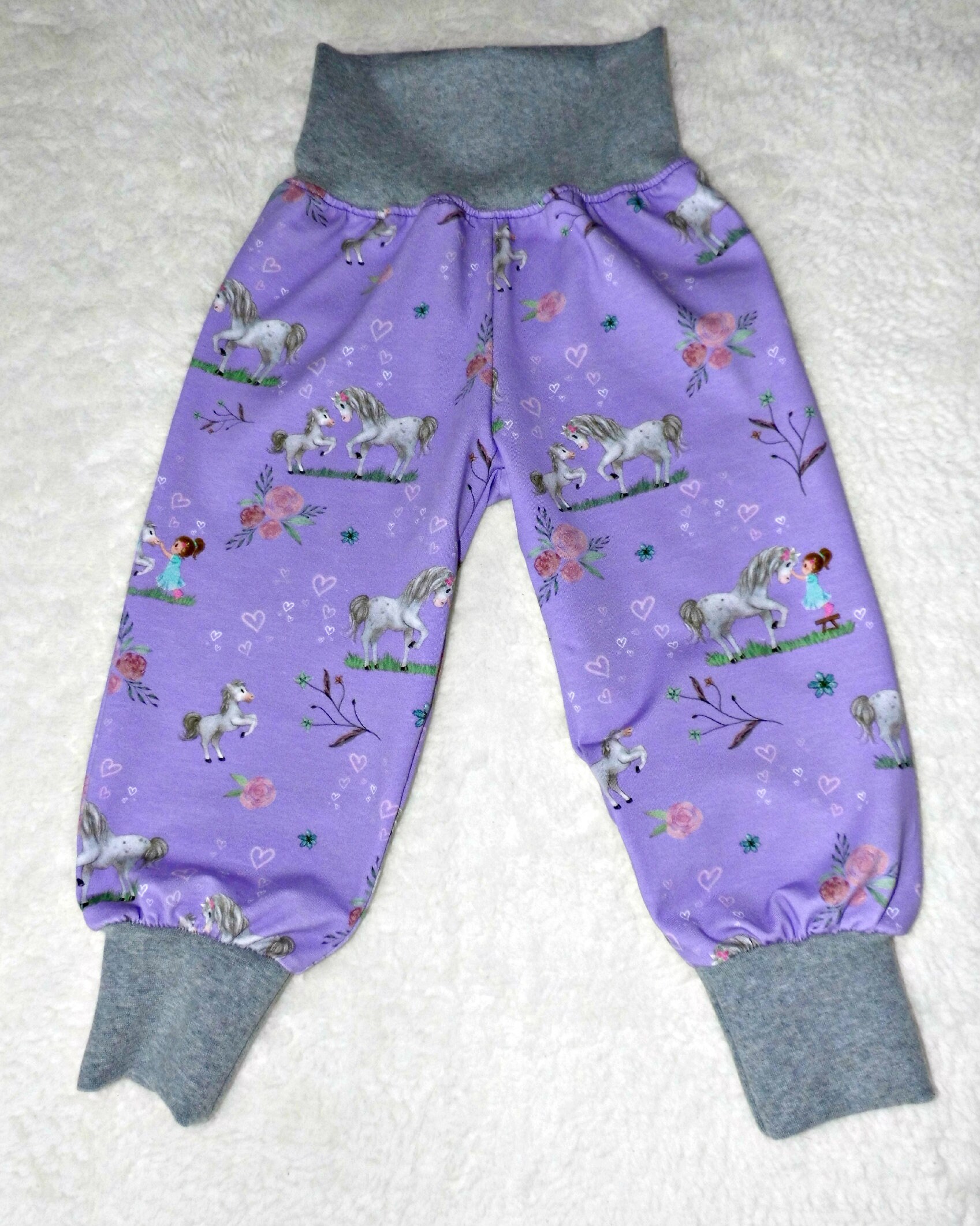 Pantalon Polaire Playshoes Bébé - Gris - Taille 74 - Doudou Chaud Avec Pieds - Oeko-Tex Certifié