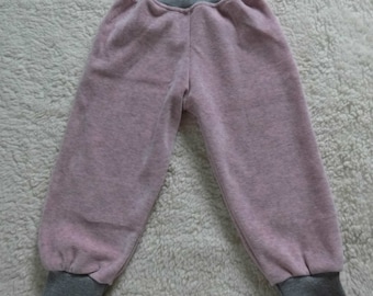Pants Growing Pants Nicki Pants Plain Colors Pink - Grey Size 62 - 128