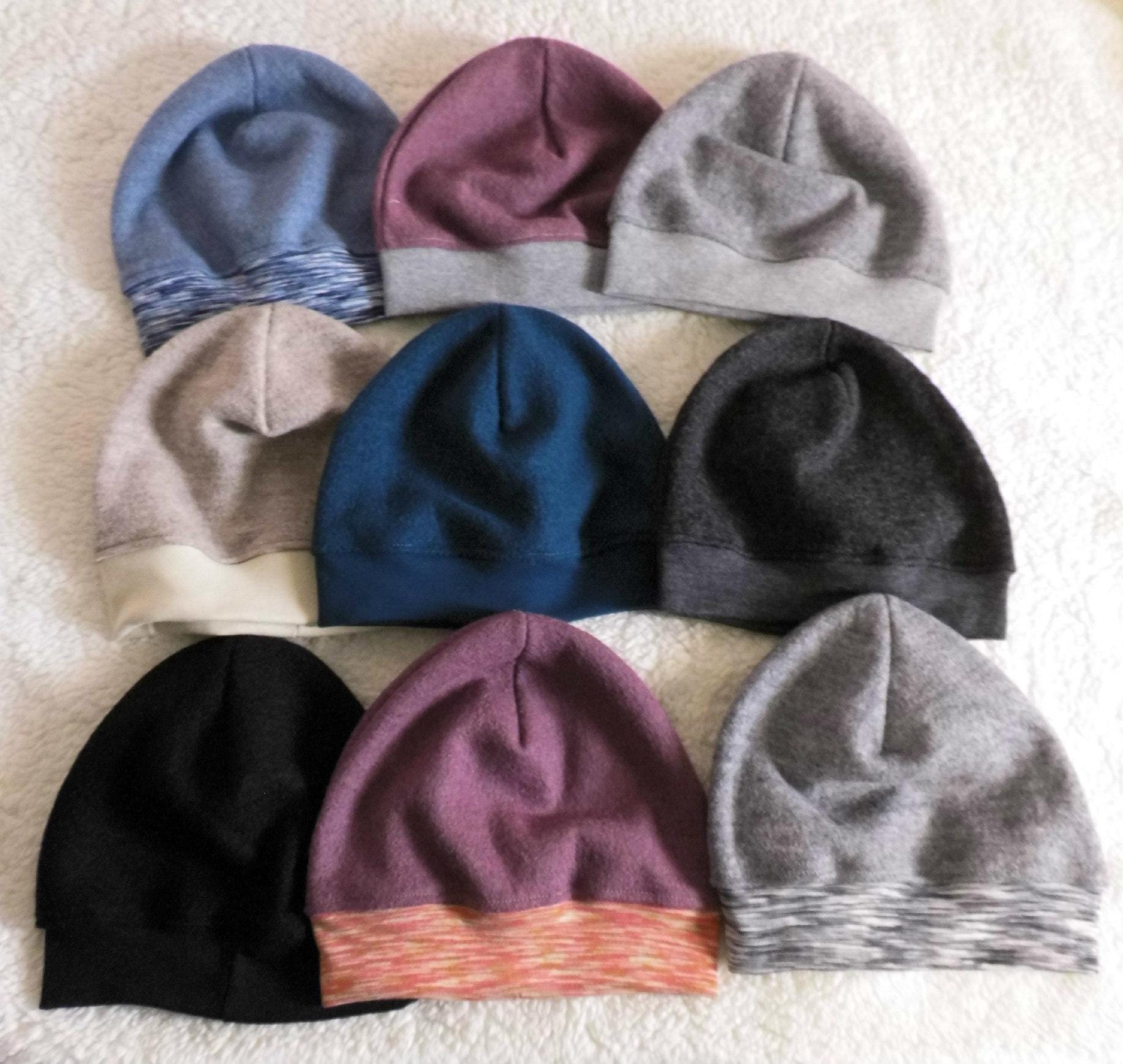 MERINO Wool Hat Beanie Plain Colors Color Selection