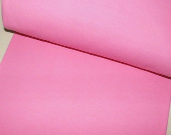 Poignets Tissu de manchette Poignets en maille fine Rose