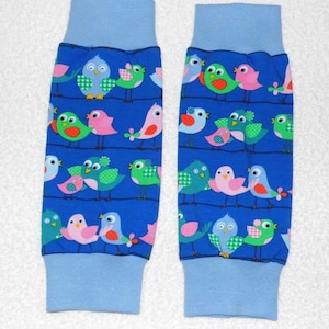 Leg warmers, leg warmers, birdie blue - light blue