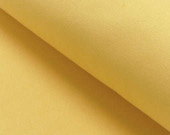 Poignets Tissu des poignets Poignets en maille fine Jaune