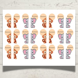 Shoe Labels Waterproof Stickers Tags Name Labels Daycare labels School labels customized stickers vinyl labels Kids School Name Sticker