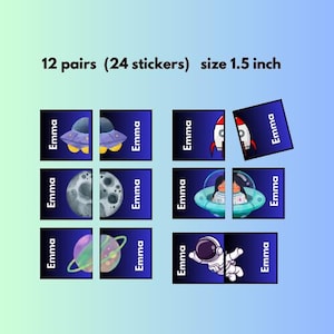 Shoe Labels Waterproof Stickers Tags Name Labels Daycare labels School labels customized stickers vinyl labels Kids School Name Sticker