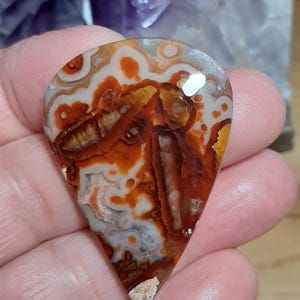 Agate cabochon