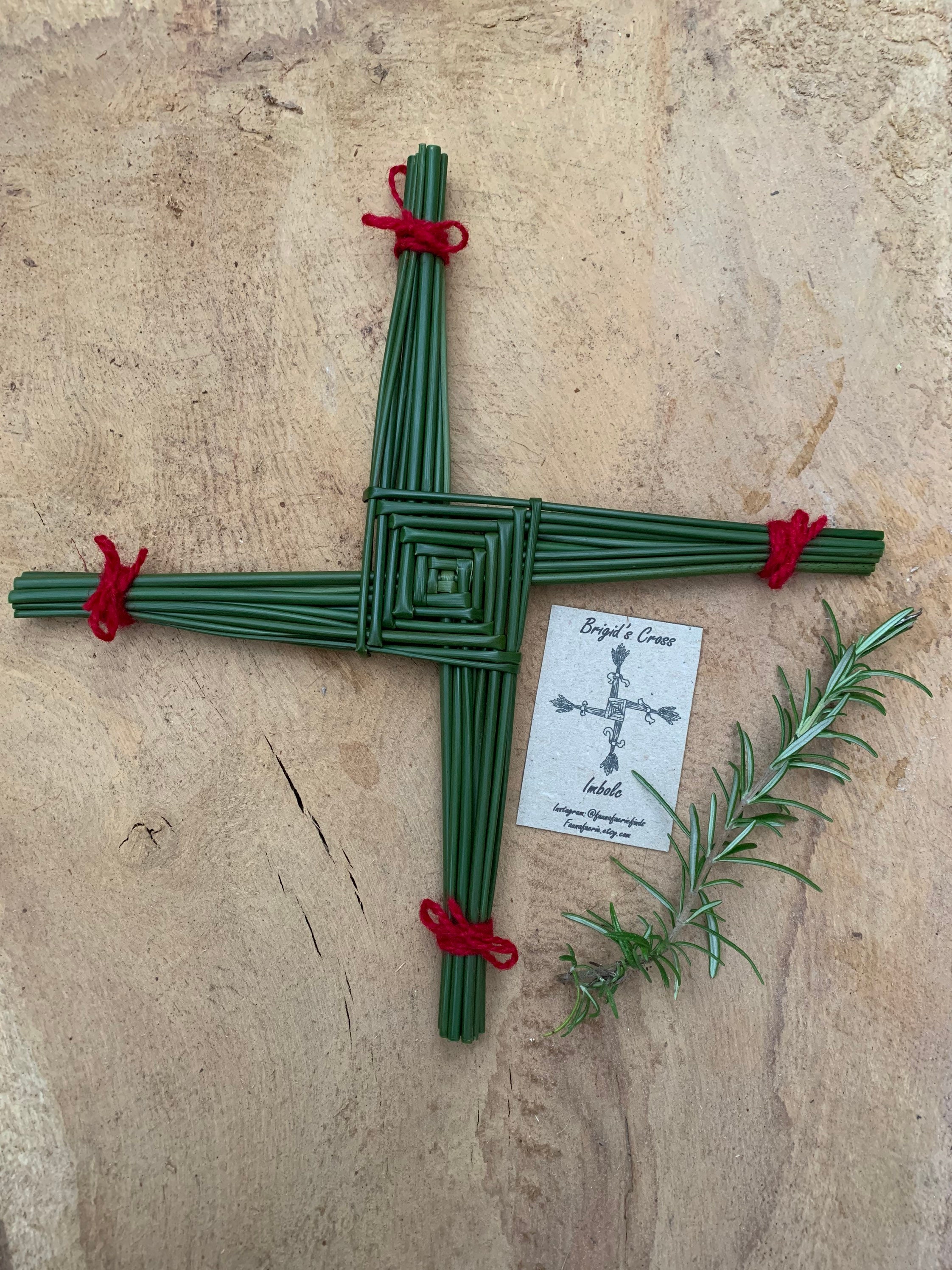 Brigids Cross for Imbolc