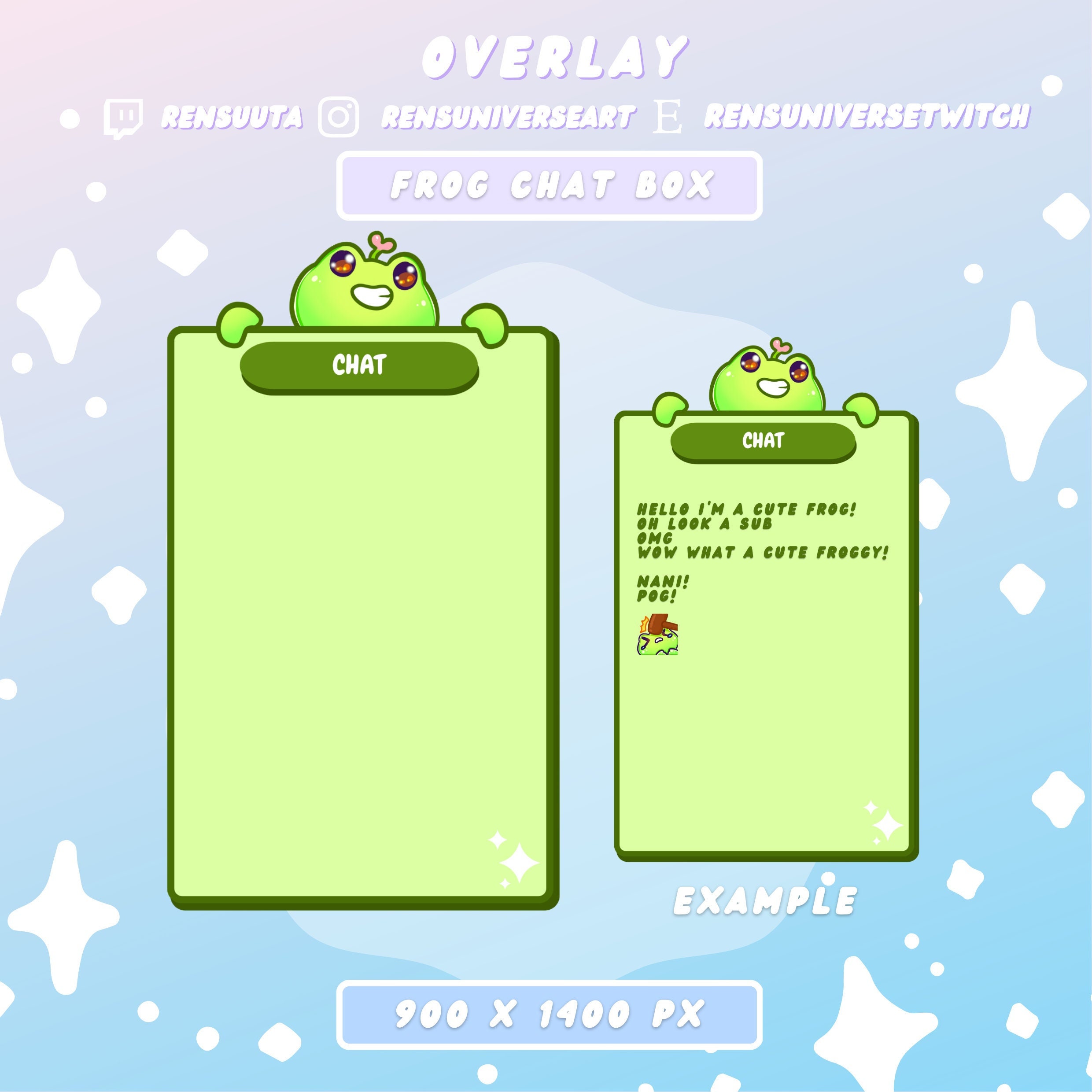 Frog box. Frog box