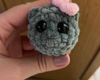 Sad hamster crochet, tiktok meme, viral toy plush