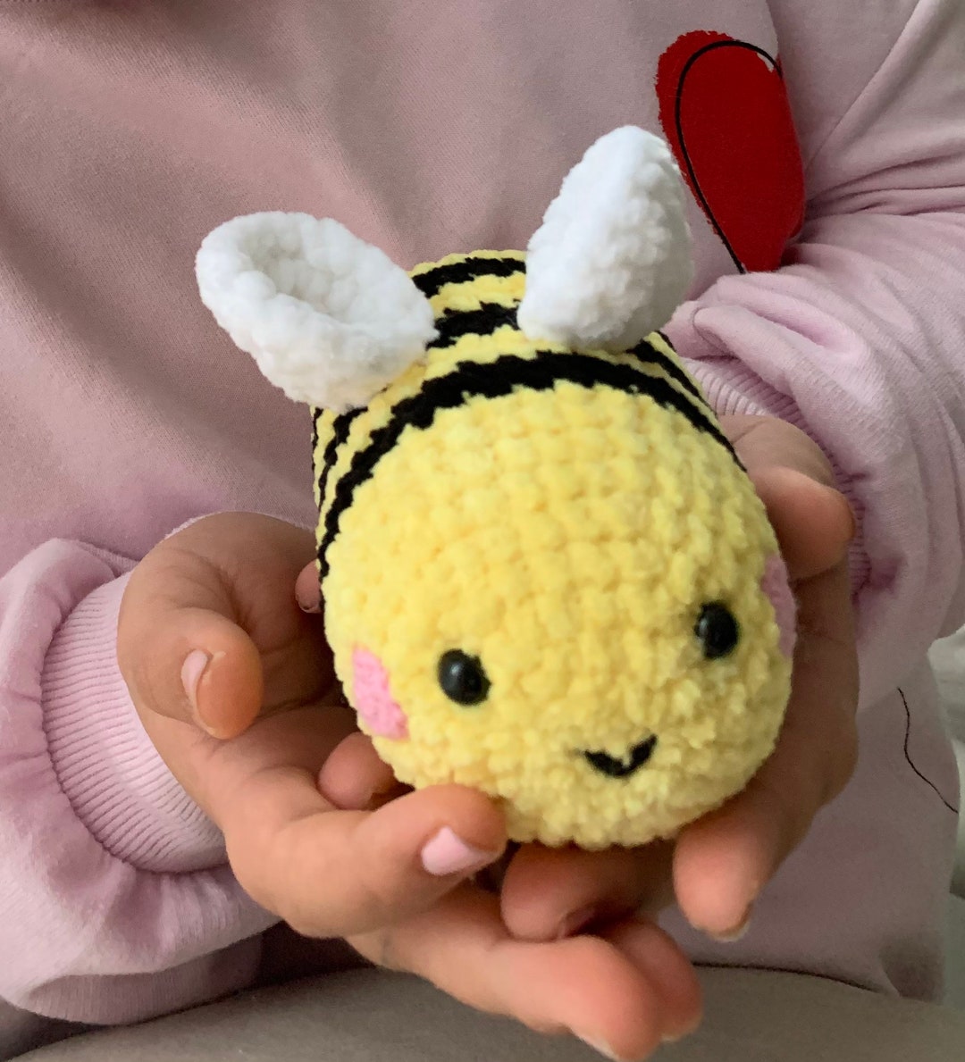 Crochet Bee Plush, Bumble Bee, Amigurumi Bee Etsy