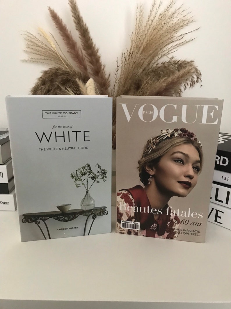 Decorative Books for Display Fashion Inspired Cardboard Etsy UK
