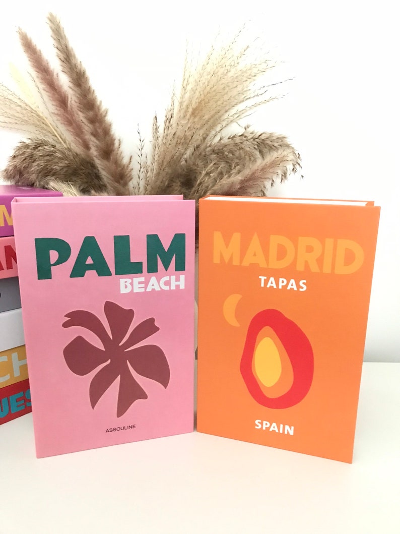 Decorative Books for Display Fashion Inspired Cardboard Etsy UK