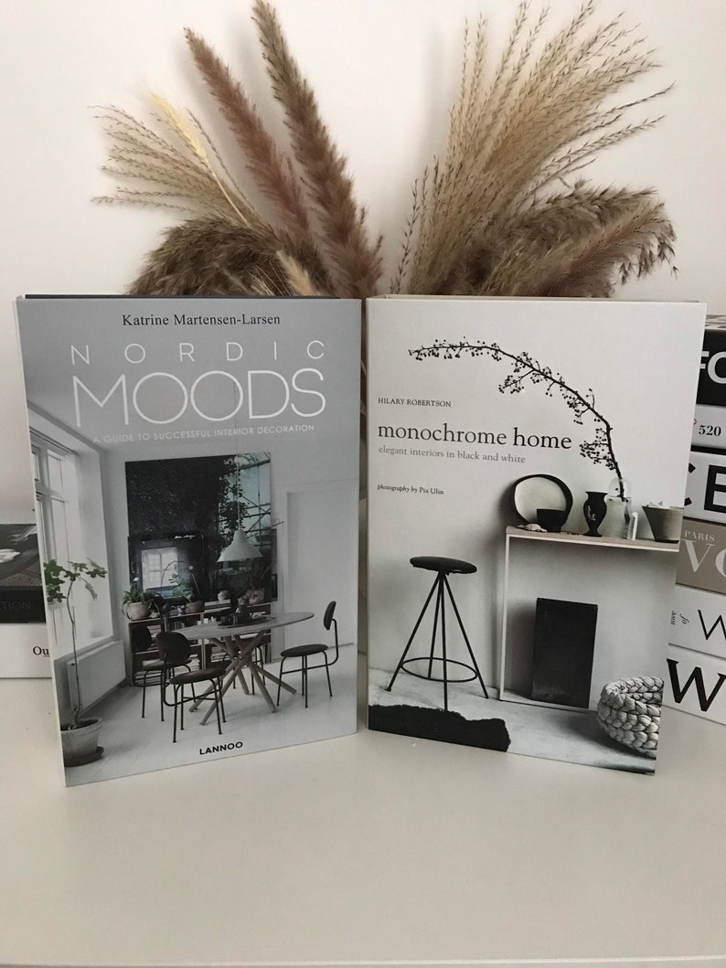 Decorative Books for Display Fashion Inspired Cardboard Etsy UK