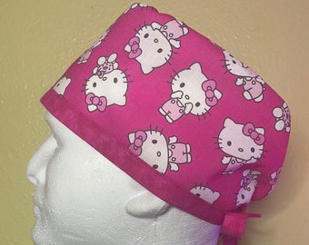 Hello Kitty Scrub Hats - Etsy